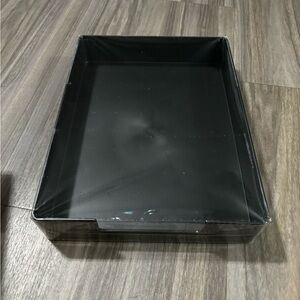 Black office organizing tray